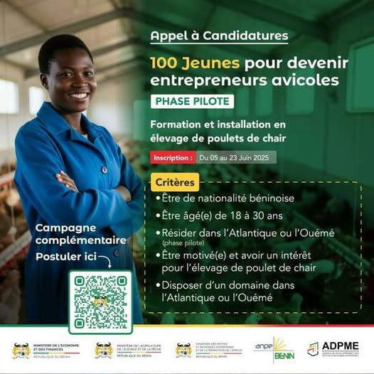 𝐀𝐩𝐩𝐞𝐥 𝐚̀ 𝐜𝐚𝐧𝐝𝐢𝐝𝐚𝐭𝐮𝐫𝐞𝐬 𝐩𝐨𝐮𝐫 𝐥𝐞 𝐫𝐞𝐜𝐫𝐮𝐭𝐞𝐦𝐞𝐧𝐭 𝐝𝐞 𝟏𝟎𝟎 𝐣𝐞𝐮𝐧𝐞𝐬 𝐞𝐧𝐭𝐫𝐞𝐩𝐫𝐞𝐧𝐞𝐮𝐫𝐬 𝐚𝐯𝐢𝐜𝐨𝐥𝐞𝐬